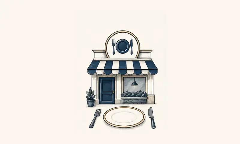 Illustration für Gastronomie und Hotellerie